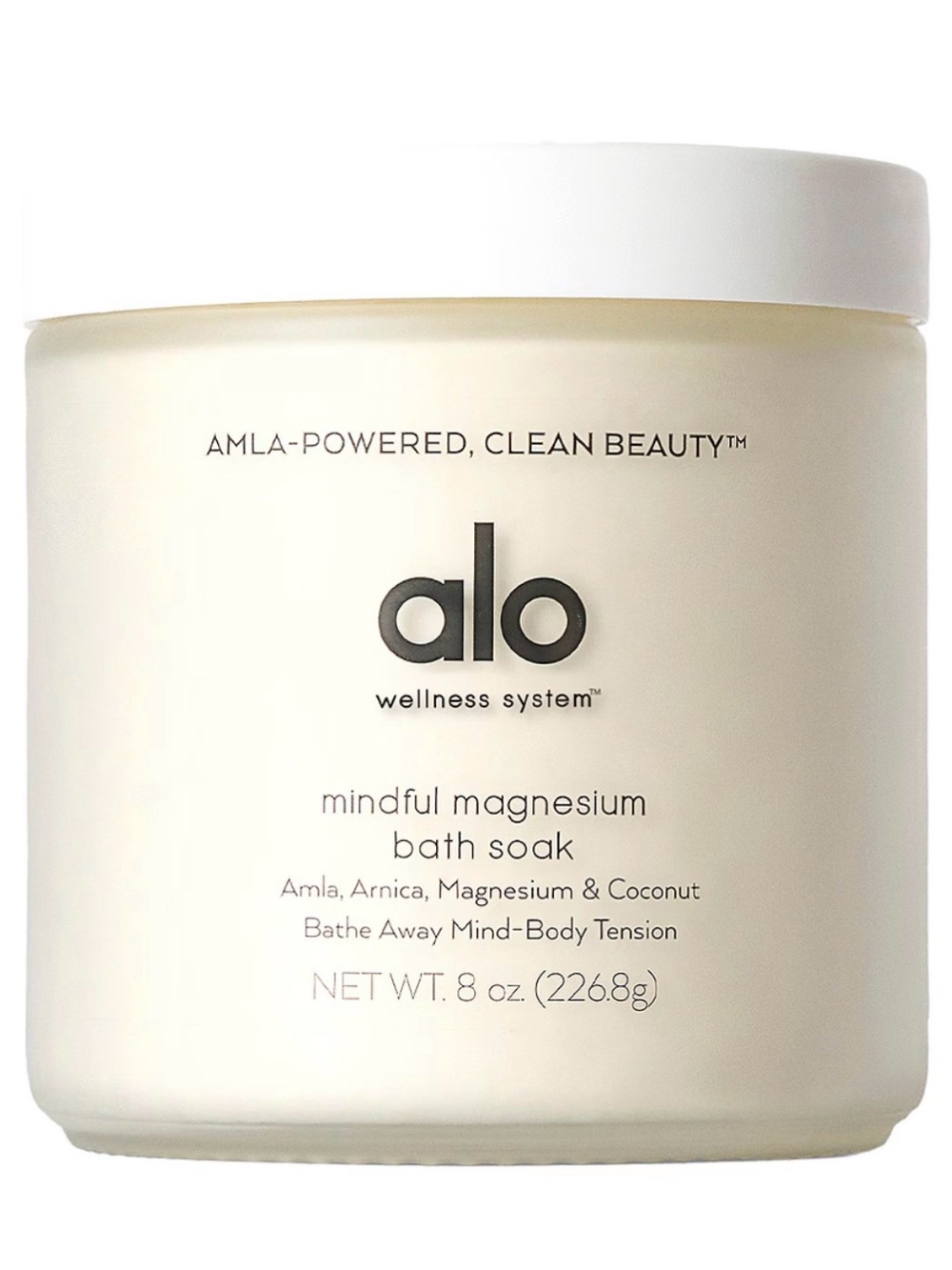 ALO Yoga Mindful Magnesium Bath Soak 8 Ounces (New)